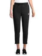 Puma Revolt Cropped Stripe Sweatpants
