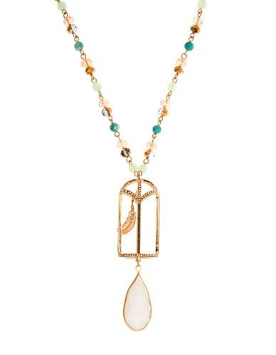 Lonna & Lilly Birdcage Pendant Necklace