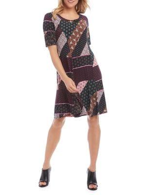 Karen Kane Seamed A-line Dress