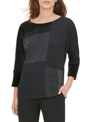 Calvin Klein Dolman Knit Top