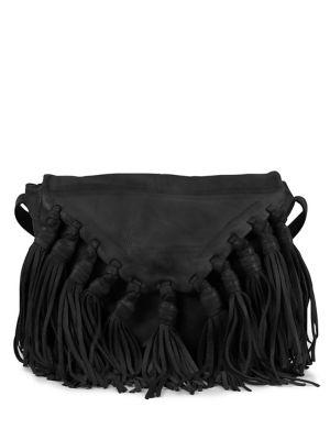 Day And Mood Lee Tasseled Leather Crossbody Bag