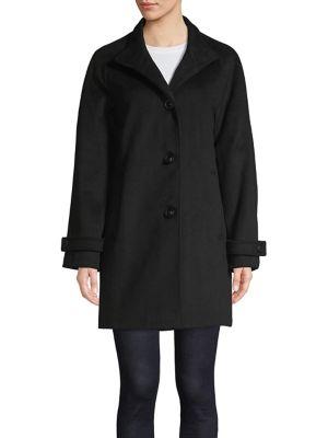 Jones New York Classic Heathered Coat