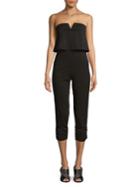 Design Lab Lord & Taylor Strapless Jumpsuit