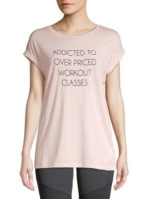 Marc New York Performance Slogan Longline Tee