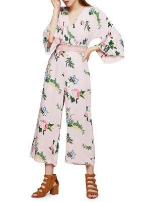 Miss Selfridge Floral Lace Jumpsuit