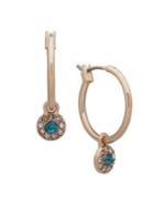 Lonna & Lilly Embellished Goldtone Hoop Earrings