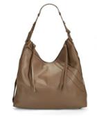 Kooba Pleated Leather Hobo Bag