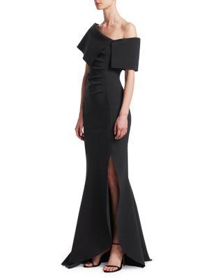 Chiara Boni La Petite Robe Egida One-shoulder Mermaid Gown