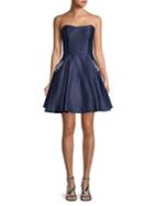 Blondie Nites Embellished Satin Party Dress