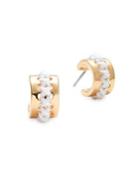 Kate Spade New York Lace-up Huggie Earrings