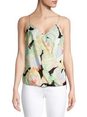 Bailey 44 Printed Wrap Top