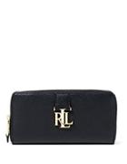 Lauren Ralph Lauren Carrington Zip Leather Wallet