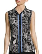 Tommy Hilfiger Floral Button-front Top