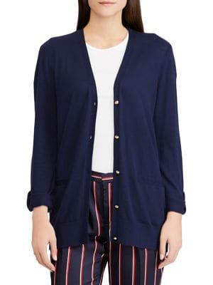 Lauren Ralph Lauren Classic V-neck Cardigan
