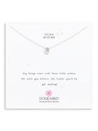 Dogeared 3 Wishes Crystal Cluster Pendant Necklace