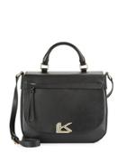 Karl Lagerfeld Paris Leather Crossbody Bag