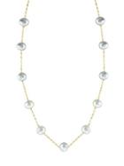 Effy 14k Yellow Gold & 5.5mm Pearl Station Necklace