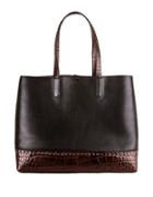 Cole Haan Pinch Lacing Leather Tote