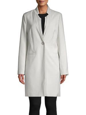 Kenneth Cole New York Single-breasted Notch-neck Jacket