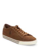 Polo Ralph Lauren Harvey Suede Lace-up Sneakers