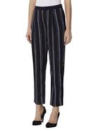 Tahari Arthur S. Levine Striped Ankle Pants