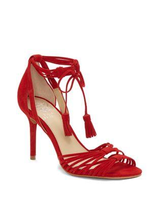 Vince Camuto Stellima Suede Ankle-strap Sandals