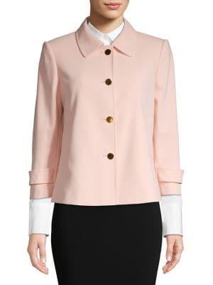 Calvin Klein Classic Crepe Jacket