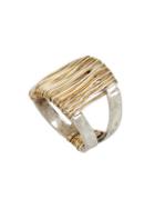 Robert Lee Morris Soho Wired Warrior Two-tone Wrapped Ring