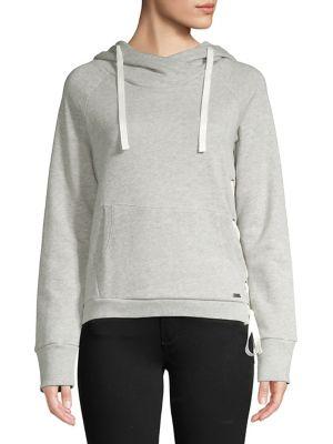 Marc New York Performance Asymmetrical Cotton Hoodie