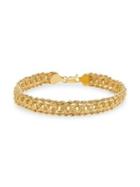 Lord & Taylor 14k Yellow Gold Rope Link Bracelet