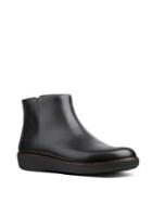 Fitflop Ziggy Zip Leather Ankle Boots