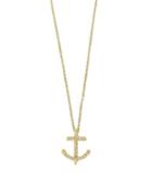 Effy Final Call Diamond And 14k Yellow Gold Necklace
