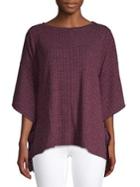Ellen Tracy Knit Oversize Top
