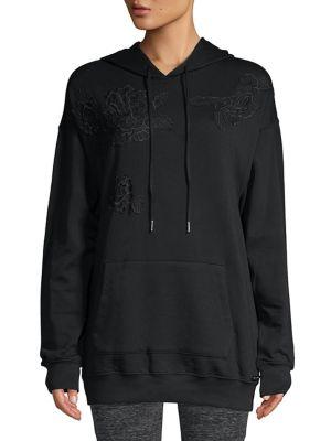 Betsey Johnson Lace Hooded Tunic