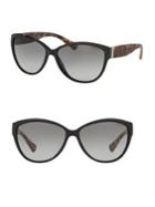 Ralph By Ralph Lauren Eyewear Gradient 58mm Cat Eye Sunglasses