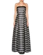 Laundry By Shelli Segal Striped Ballgown