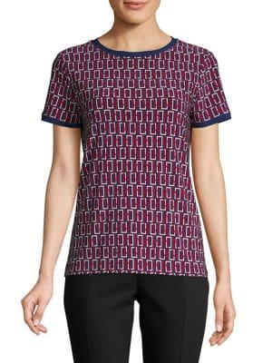 Anne Klein Graphic Print Tee