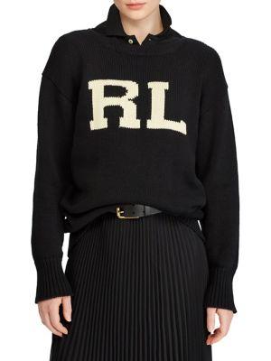 Polo Ralph Lauren Rl Logo Rib-knit Sweater