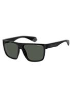 Polaroid Core 60mm Gradient Square Sunglasses