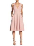 Dress The Population Catalina A-line Midi Dress