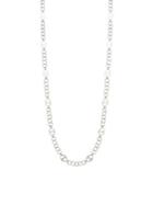 Argento Vivo Sterling Silver Oval Cut-out Necklace