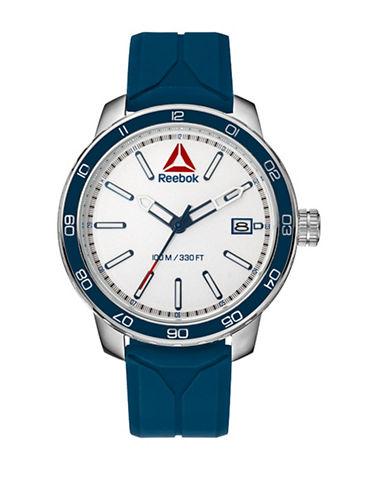 Reebok Forge 1.0 Stainless Steel And Silicone Strap Watch