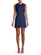 French Connection Linaira Denim Mini A-line Dress