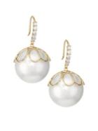 Kate Spade New York Faux Pearl French Wire Drop Earrings