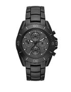 Michael Kors Jetmaster Ip Stainless Steel Chronograph Bracelet Watch