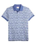 Brooks Brothers Red Fleece Printed Jersey Cotton Polo