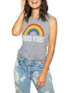 Suburban Riot Good Vibes Rainbow Tank Top