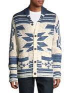 Lucky Brand Heritage Shawl Cotton Sweater