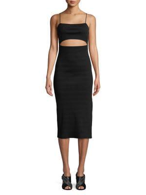 Wayf Cut-out Sheath Dress