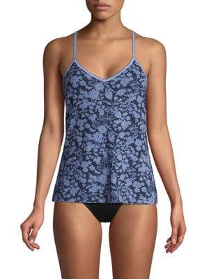 Splendid Botanical-print Racerback Camisole